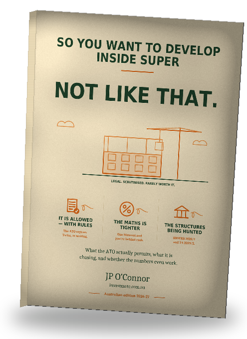 Not Like That. — Property development inside an SMSF